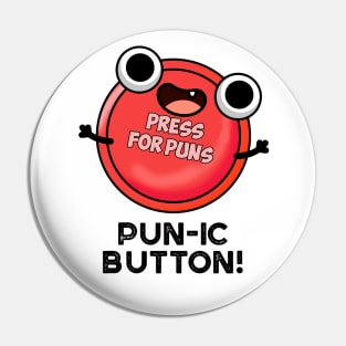 Pun-ic Button Funny Pun Pin