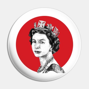 Queen Elizabeth II  #5 Pin