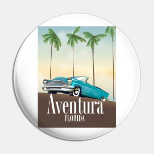 Aventura, Florida travel poster Pin