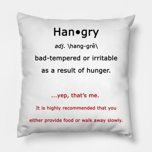 Hangry Pillow