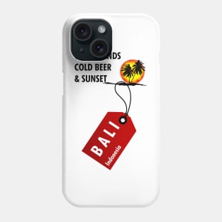 Bali Sunset Beach Phone Case