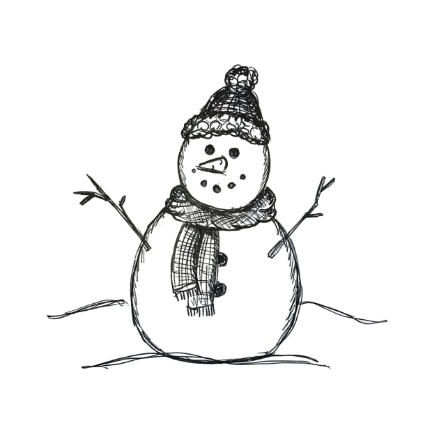 Snowman by Lavenderbuttons