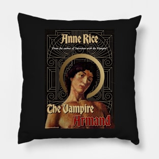 The Vampire Armand - Botticelli Book Cover Pillow