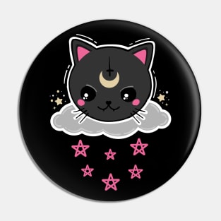 Familiar Cat Pin