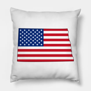 North Dakota USA Pillow