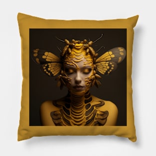 Bee fly Pillow