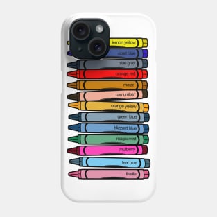 Defunct Wax Pastel Colors Phone Case