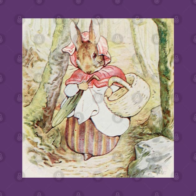 Mrs. Rabbit Goes To Market - Beatrix Potter by forgottenbeauty