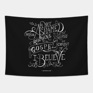 Hand Lettering Tapestry