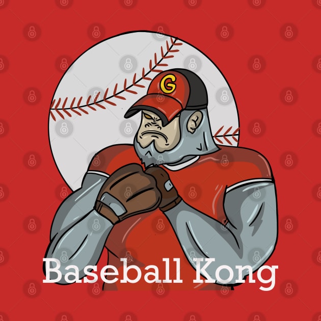 The Gorilla Baseball Player by RiyanRizqi