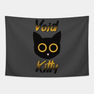 Void Kitty Cat of Darkness Punk Design Tapestry