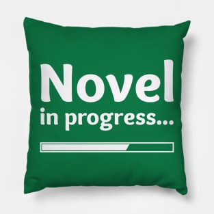 Novel in Progress Pillow