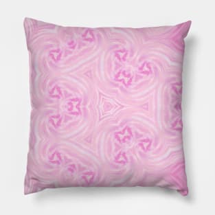 Kaleidoscope Of Soft and Bright Pink Colors Pillow