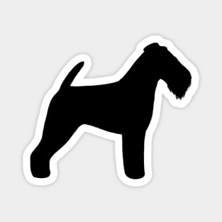 Welsh Terrier Silhouette Magnet
