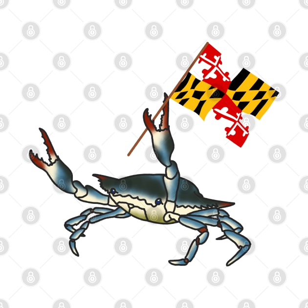 Crabby flag by kmtnewsman