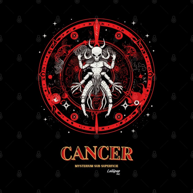 Dark Zodiac Cancer: The Enigmatic Depths by LollipopINC