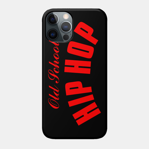 Old School Hip Hop Red - Rapper - Phone Case