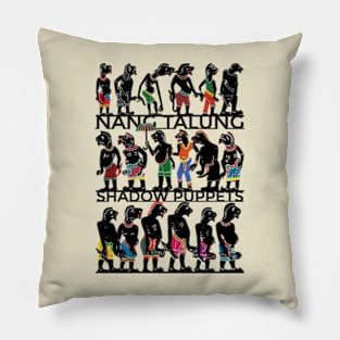 Nang Talung Shadow Puppets Pillow