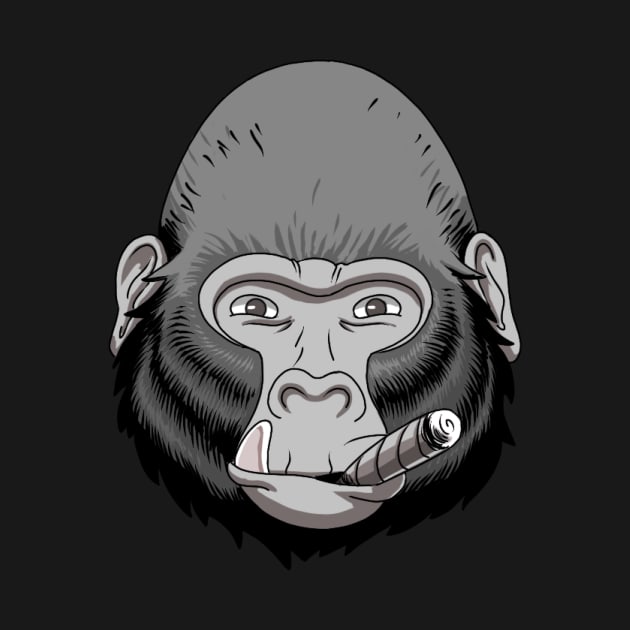 SMILING GORILLA by pnoid