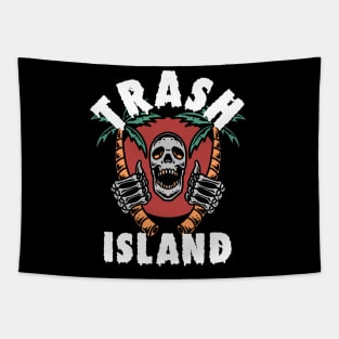 Trash Island Mon! Tapestry