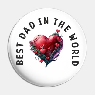 Best dad in the world Pin