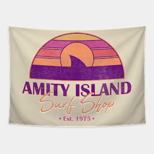 Amity Island Surf Shop Tapestry