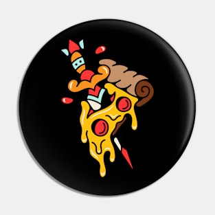 Pizza dagger Pin