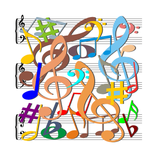 Musical Notes T-Shirt