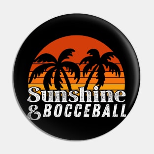 vintage bocce ball dad Pin