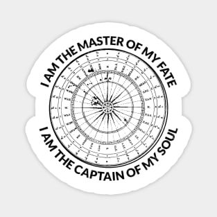 Stoic - Invictus - I am the Master of my Fate Magnet