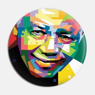 nelson mandela WPAP Pin