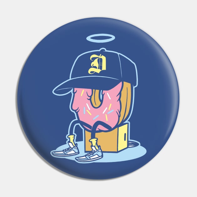 Dilla Donuts Pin by dannyrumbl