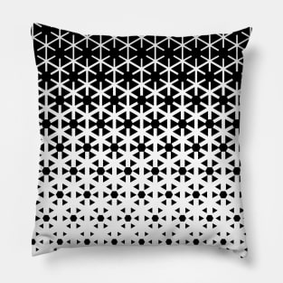 Geometric Hexagon Pattern Pillow