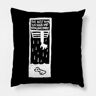 Copy of High and Dry Illustrated Lyrics Inverted Pillow