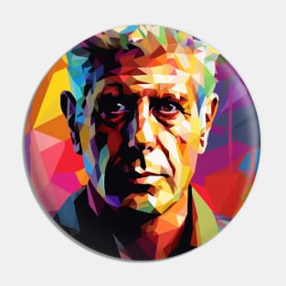 Anthony Bourdain WPAP Pin