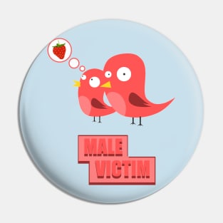 Male victim Pin