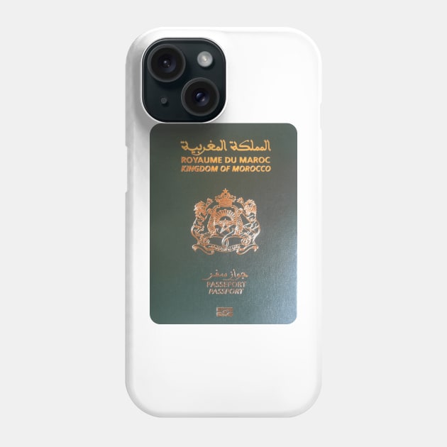 Moroccan Passport Phone Case by Islanr