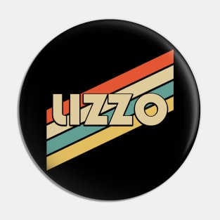 Vintage 80s Lizzo Personalized Name Pin