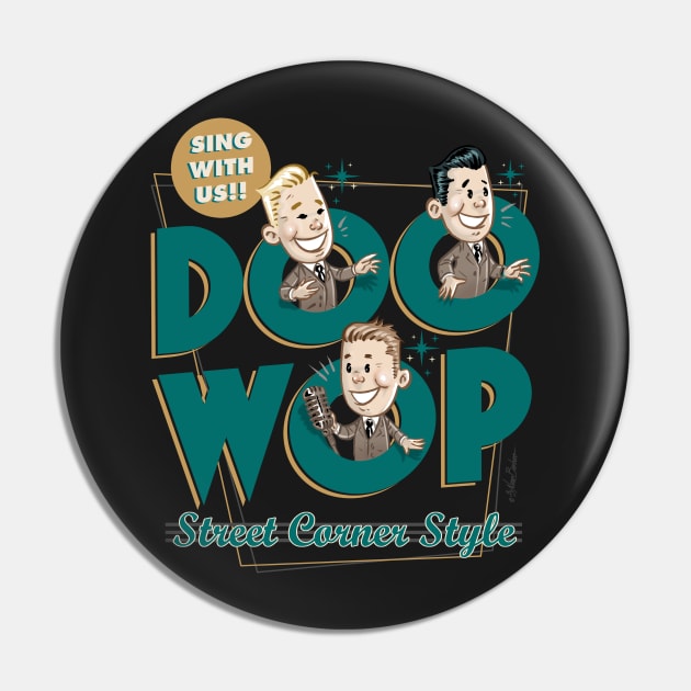 Doo Wop Pin by nanobarbero