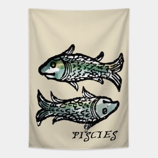 Pisces - Medieval Astrology: Tapestry