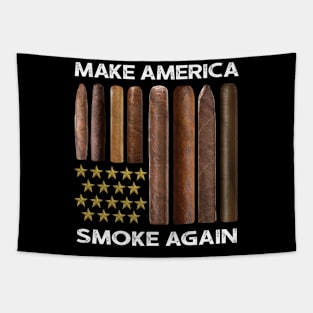 Make America Smoke Again Cigars Tapestry