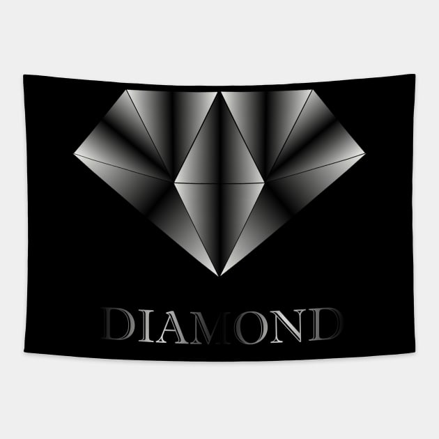 BLACK DIAMOND Tapestry by SAMUEL FORMAS