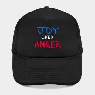 JOY OVER ANGER (Chalk Version) Hat