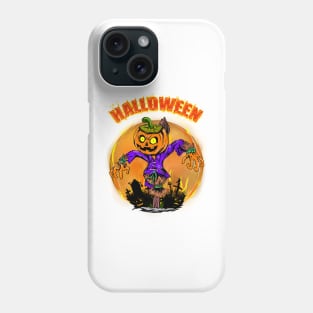 halloween costume rice field doll Phone Case