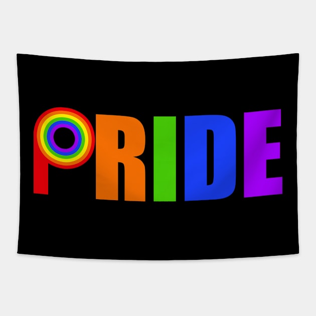 Gay Pride Cool LGBT Parade Tapestry by epiclovedesigns