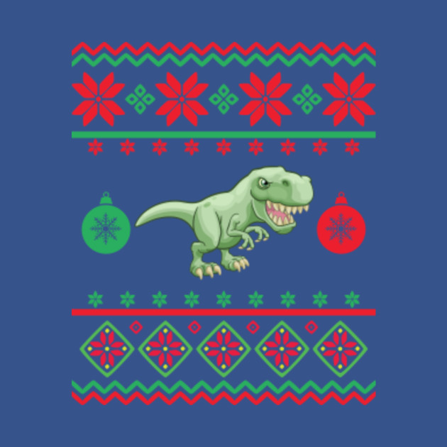 Discover t-rex ugly christmas sweater - T Rex Ugly Christmas Sweater - T-Shirt