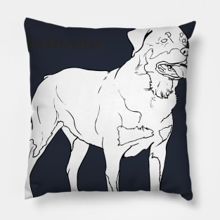 Rottweiler Pillow