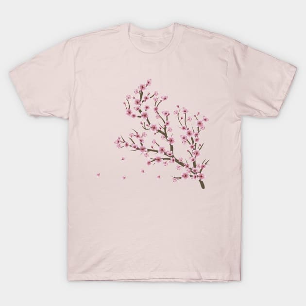 Washington DC Shirt, Cherry Blossom Floral Pop' Unisex Baseball T-Shirt