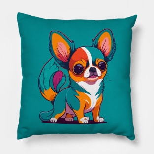 Chihuahua Portrait Pillow