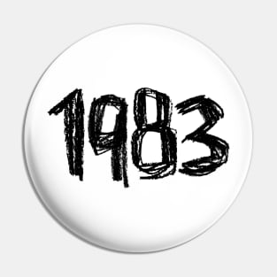 1983 Legend, Birthay Birth Year 1983 Pin
